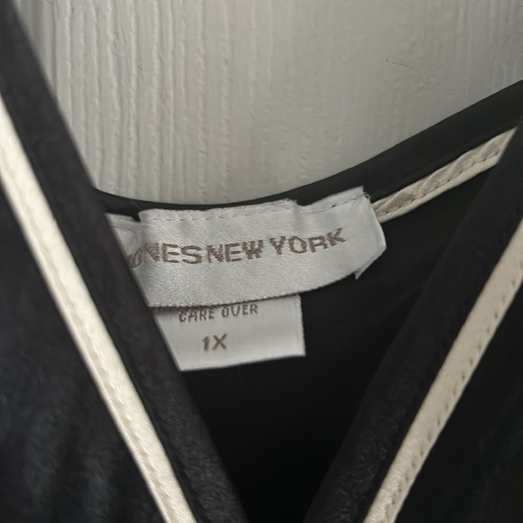 JONES NEW YORK SLEEVELESS KNOTTED DRESS SIZE 1X - Picture 4 of 4